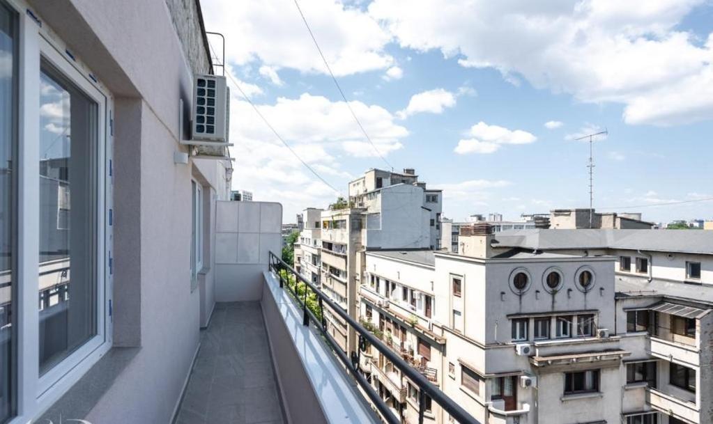 Majestic Apartament With View In Magheru Bukarest Exterior foto
